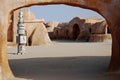 Mos Espa Star Wars film set in Sahara Desert, Tunisia