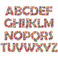 Mosaic alphabet