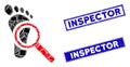 Audit Footprint Mosaic and Distress Rectangle Inspector Watermarks