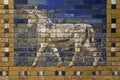 Mosaic of an Auroch on the Ishtar Gate Royalty Free Stock Photo