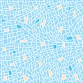 Mosaic background in in light blue tones Royalty Free Stock Photo
