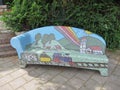 mosaic bench in Nederland