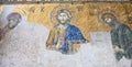 Mosaic of Christ Pantocrator. Hagia Sophia in Istanbul. Turkey