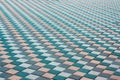 Mosaic of color stylish modern paving stones. Beautiful abstract background Royalty Free Stock Photo