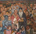 Mosaic in Dominus Flevit Church, Jerusalem