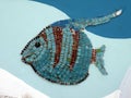 Mosaic fish Royalty Free Stock Photo