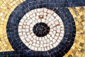 Mosaic floor Galerie Vivienne covered Passage Paris France Royalty Free Stock Photo