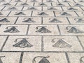 Mosaic floor Royalty Free Stock Photo