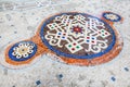 Mosaic Floor of Interior of Galleria Vittorio Emanuele II