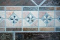 Mosaic of Floor Tiles Royalty Free Stock Photo