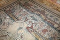Mosaic fragment at the roman Villa Romana del Casale. Sicily. Italy Royalty Free Stock Photo