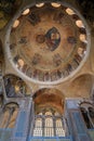 Mosaic and fresco, Monastery of Hosios Loukas Royalty Free Stock Photo