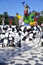 Mosaic garden in Kit Carson Park in Escondido, California