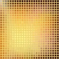 Mosaic with gold grid