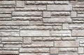 Mosaic gray brick wall texture