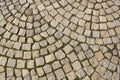 Mosaic gray pavers