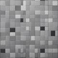 mosaic _A grey tile pattern with a square shape and a black and white tone Royalty Free Stock Photo