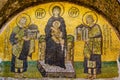 Mosaic in Hagia sofia, Istabul