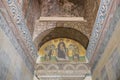 Mosaic in Hagia Sophia, Istanbul, Turkey Royalty Free Stock Photo
