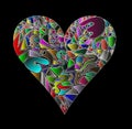 The mosaic heart