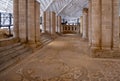 Mosaic in Hisham`s Palace aka Khirbet al Mafjar, an archeological site in Jericho Royalty Free Stock Photo