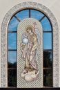 Mosaic icon of the archangel Gabriel Royalty Free Stock Photo