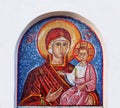 Icon Of Virgin Mary In Ostrog Monastery, Montenegro Royalty Free Stock Photo