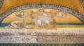 Mosaic image. Hagia Sophia in Istanbul. Turkey Royalty Free Stock Photo