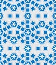 Mosaic Le Domus Tomane modern blue extend seamless pattern