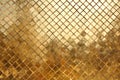Mosaic made of gold tiles, background Royalty Free Stock Photo