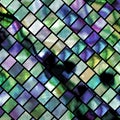 Mosaic marine Nacre Pattern Royalty Free Stock Photo