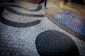 Mosaic of Miro at Las Ramblas in Barcelona