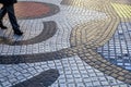 Mosaic of Miro at Las Ramblas in Barcelona