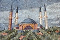 Mosaic of the picture Aja Sofia in Istanbul