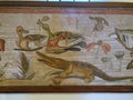 Mosaic picture of tropical animals