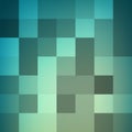Mosaic polygon pattern. Azure gradient .