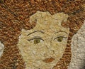Mosaic portrait Royalty Free Stock Photo