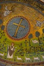 Mosaic Sant'Apollinare Italy Royalty Free Stock Photo