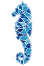 Mosaic Seahorse