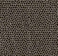 Mosaic seamless pattern. Black and white texture. Royalty Free Stock Photo