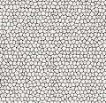 Mosaic seamless pattern. White and black texture. Royalty Free Stock Photo