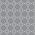 Mosaic seamless pattern. Black symmetrical