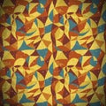 Mosaic seamless pattern vintage