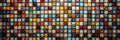 A Mosaic Of Small, Colorful Tiles Background. Generative AI Royalty Free Stock Photo