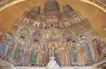 Mosaic in St. Mark Cathedral facade