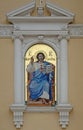 Mosaic St. Savior Transfiguration Cathedral Royalty Free Stock Photo