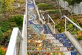 Mosaic stairway, San Francisco in 16th Avenue Tiled StepsMosaic stairway, San Francisco in 16th Avenue Tiled Steps