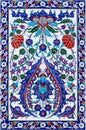 Mosaic tile decoration. Turkish oriental pattern.