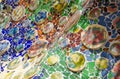 Mosaic tile, designed by Gaudi Royalty Free Stock Photo
