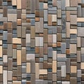 147 Mosaic Tiles: A classic and timeless background featuring mosaic tiles in muted and earthy tones that create a cozy and rust